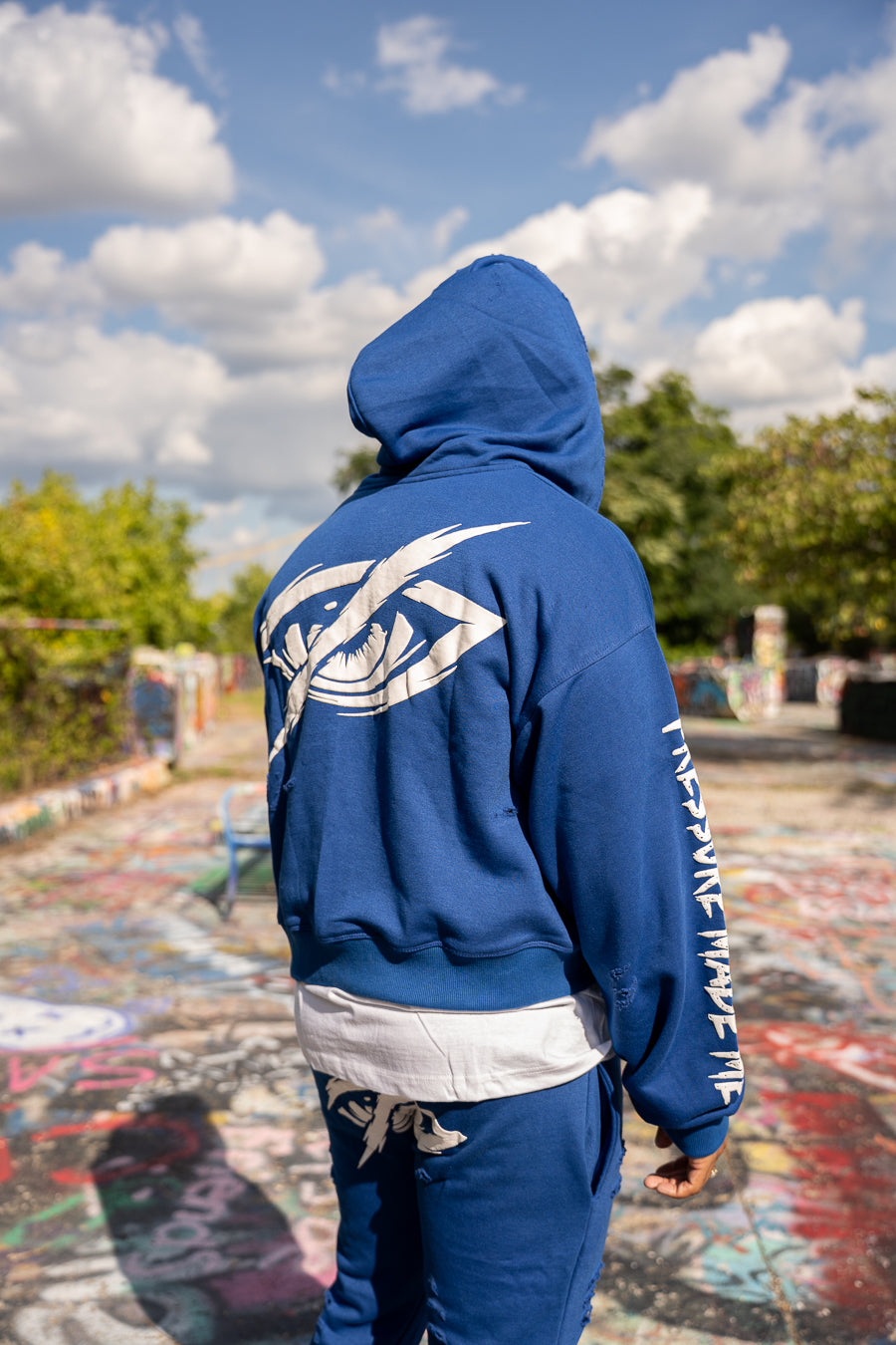 Royal Pressure Zip Hoodie