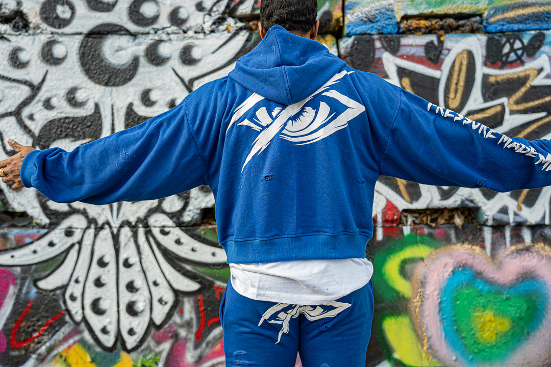 Royal Pressure Zip Hoodie