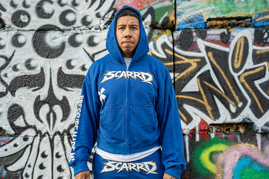 Royal Pressure Zip Hoodie