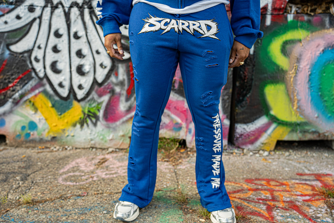Royal Pressure Flared Sweatpants
