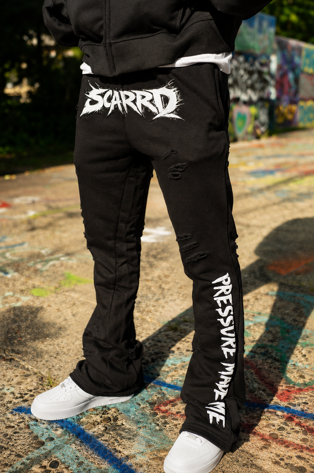 Onyx Pressure Flared Sweatpants